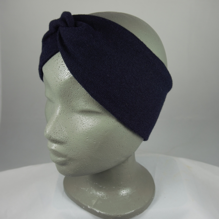 knotenstirnband-merino-schurwolle-dunkelblau